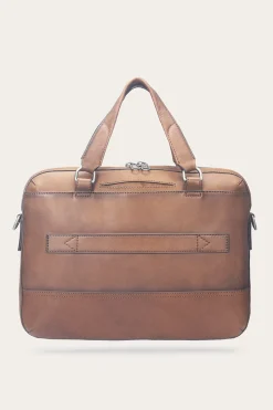 Clearance Frye Nash Briefcase Cognac