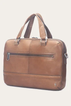 Clearance Frye Nash Briefcase Cognac