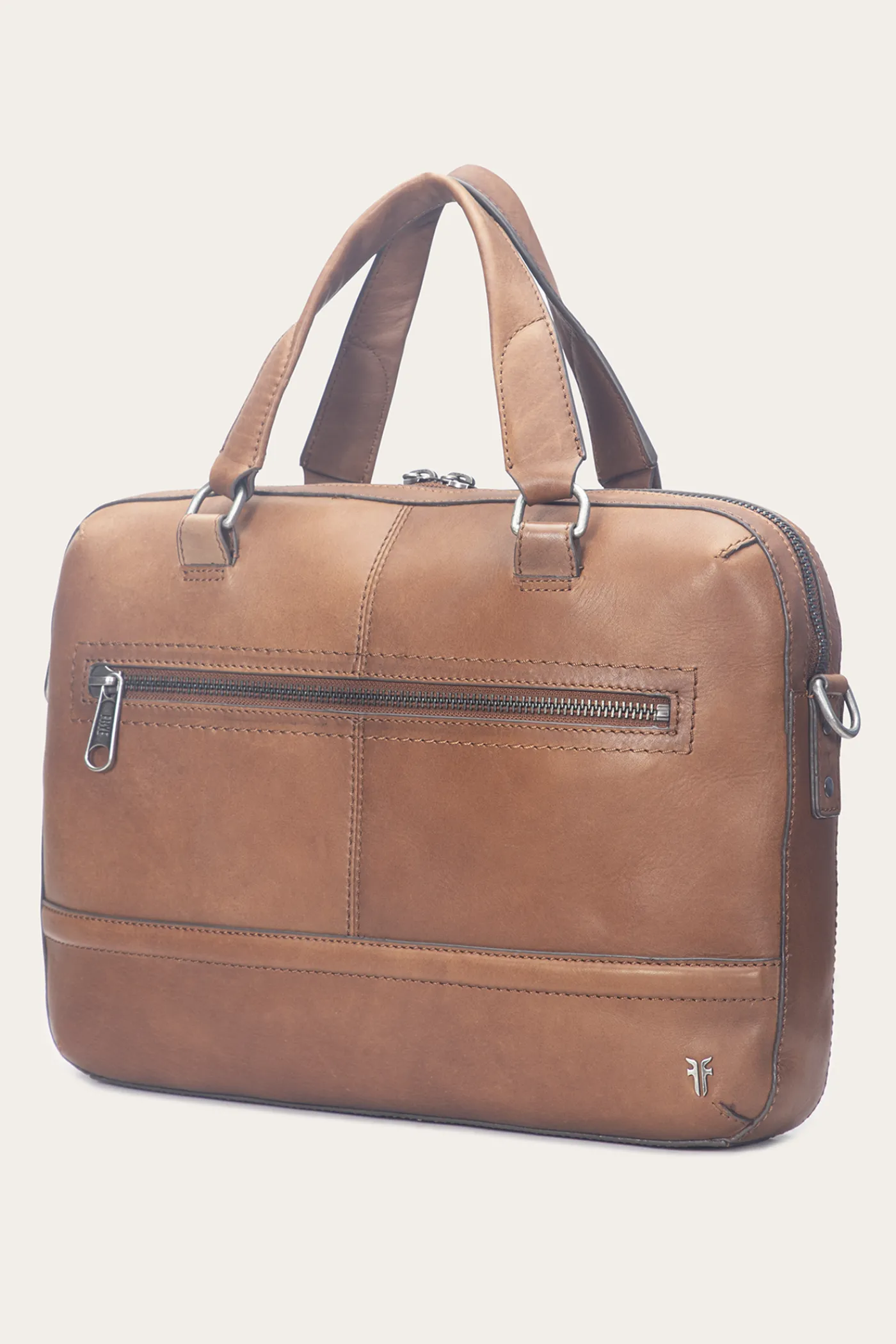Clearance Frye Nash Briefcase Cognac
