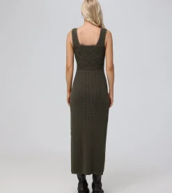 Fashion Frye Open Stitch Maxi Sweater Dress
