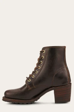 Fashion Frye Sabrina 6G Lace Up - 160Th Brown
