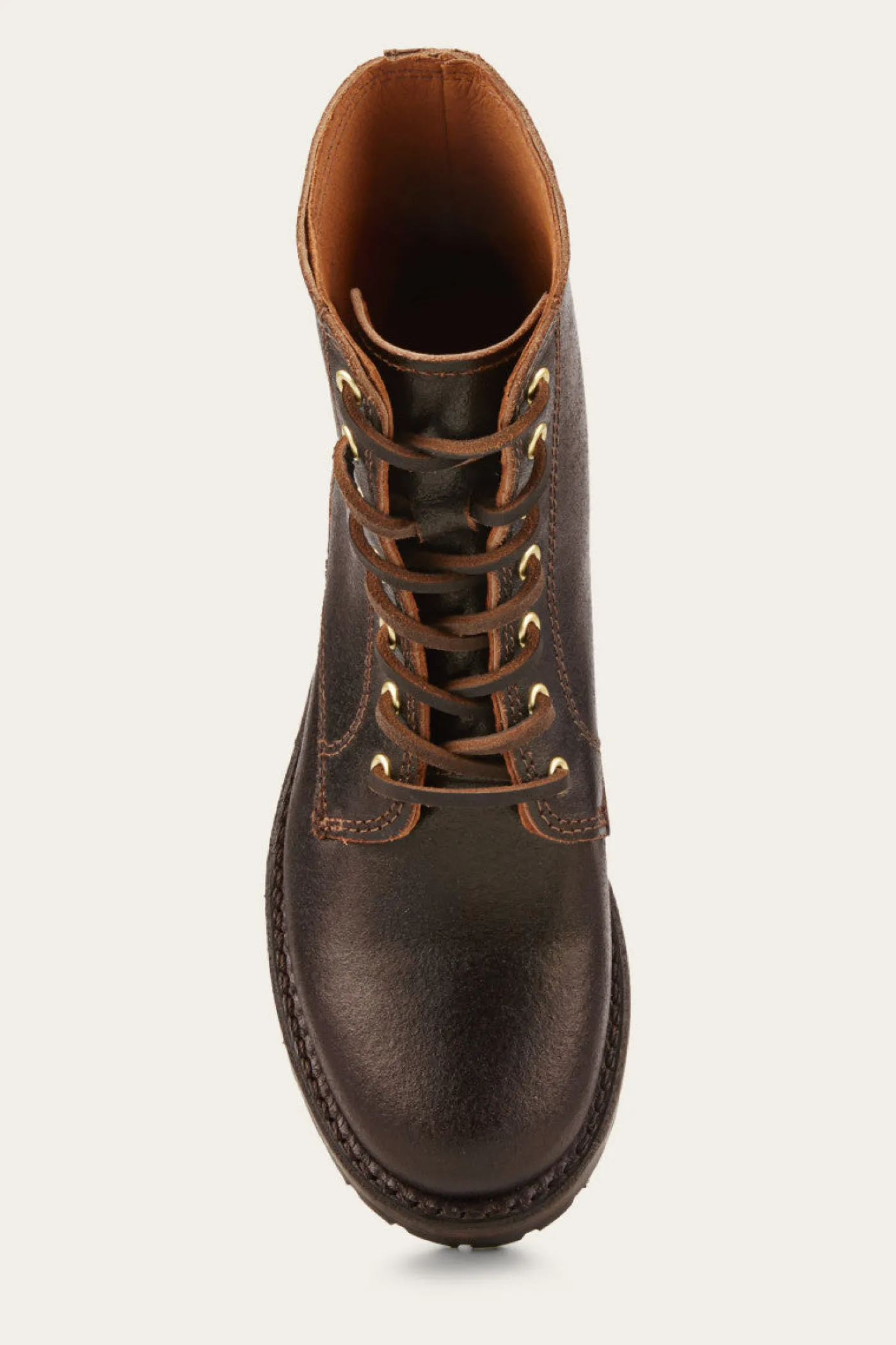 Fashion Frye Sabrina 6G Lace Up - 160Th Brown