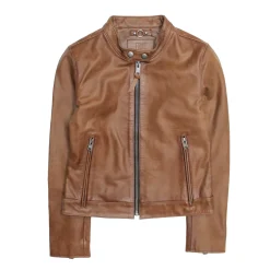 Shop Frye Tobacco Cafe Racer Jacket